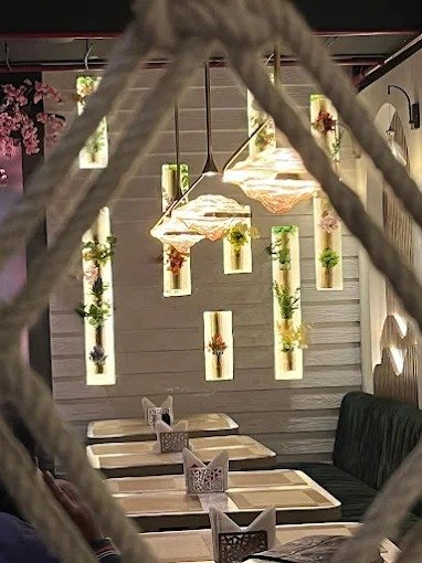 Grand banquet hall setup for weddings and events at THE ROSE Kitchen